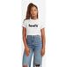 Levi's Le T-shirt Blanc Taille : XS
