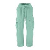 G-STAR cargo broek mintgroen Meisjes Katoen Effen - maat 164