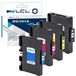 Cartouches d'encre, set de 4 (noir, cyan, magenta, jaune), 60 ml, pour imprimantes