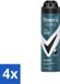 Rexona Men Deodorant Spray Advanced Protection Invisible 4 x 150 ml