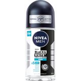 NIVEA Black & White Invisible Fresh Roll-on Antitranspirant, 50 ml
