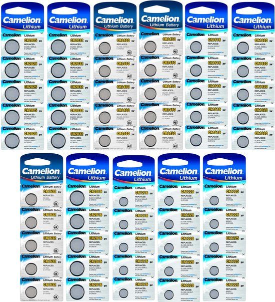 Camelion CR1632 Lithium Batterijen - 5 stuks