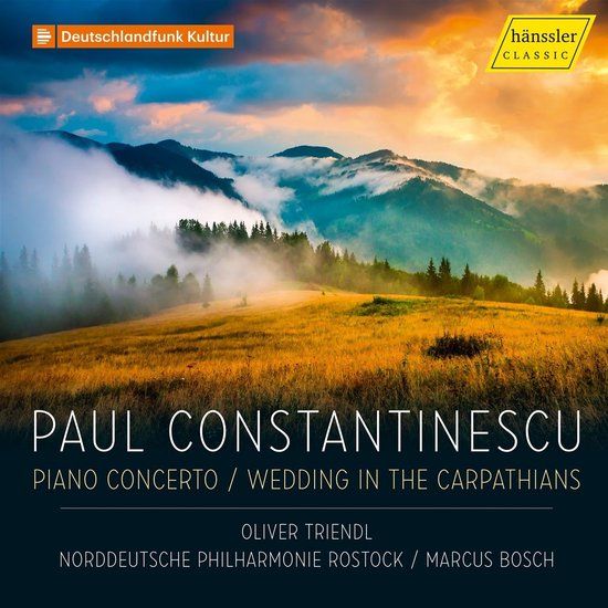 Concerto Hänssler Classic Oliver Triendl, Norddeutsche Philharmonie Rostock, Marcus Bosch - Constantinescu: Piano Concerto | Wedding In The Carpathians (CD)