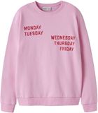 NAME IT Meisjes Sweater 116 Begonia Pink Katoen