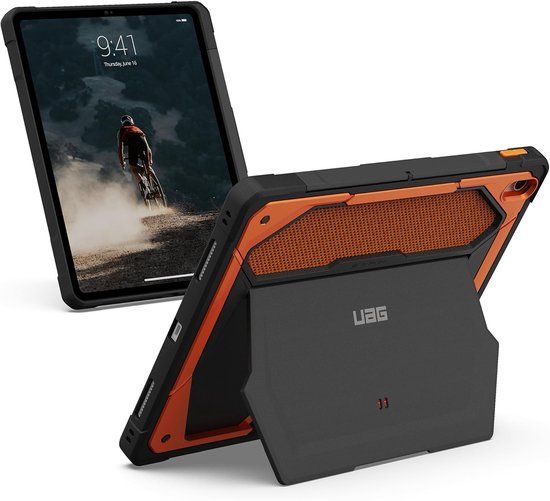 Urban Armor Gear UAG Monarch Kevlar Backcover voor de Apple iPad Air 13 inch (2026) M4 / (2025) M3 / (2024) M2 - Kevlar Burnt Orange