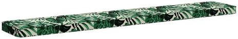 vidaXL - 1-delig - Coussin de banc - VUGHT - 100% Polyester - Motif feuilles