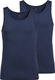 FALKE Daily Comfort 2-Pack huidvriendelijk elastisch katoen top van onderlaag heren grijs - maat M