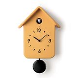 Guzzini - QQ Koekoeksklok met slinger - Oker, 24,8 x 12 x h39 cm