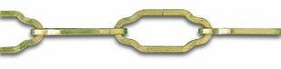 Chapuis LVBL36 kroonketting, staal, messing, 10 kg, diameter 2 mm, lengte 1,5 m