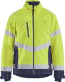Blaklader High Vis winterjas 4780-1977 - High Vis Geel/Marineblauw - S