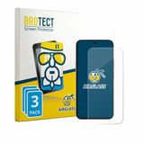 BROTECT Screenprotector 3 Stuks voor Vivo S60 Beschermglas Transparant
