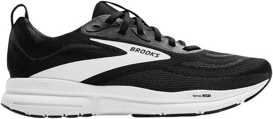 Brooks Trace 4 Hardloopschoenen Dames Zwart/Wit Maat 38.5