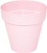 Mega Collections Plantenpot - kunststof - lichtroze - binnen/buiten - D29xH28 cm - bloempot
