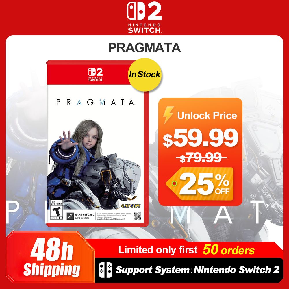 Nintendo PRAGMATA Nintendo Switch 2 Games Fysieke gamekaart spel Games Aanbiedingen Taalondersteuning Spaans Actie-avontuur Genre voor NS2