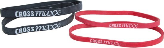 Crossmaxx mini resistance band set l light l 4 stuks