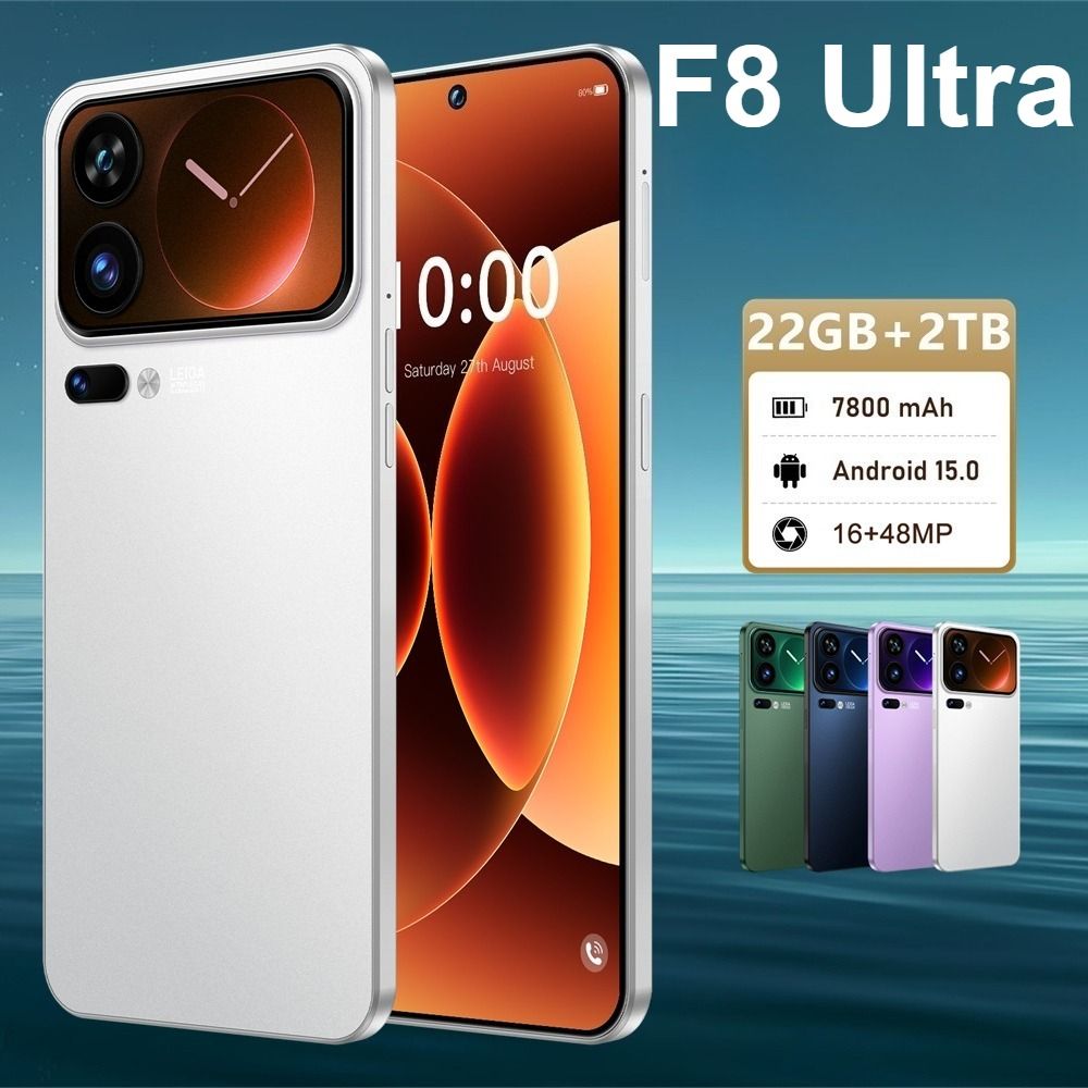CHOTOG Nieuwe F8 Ultra 7800mAh Lange Standby-tijd 16MP+48MP 7.3" Scherm Robuuste Outdoor Smartphone Dual SIM Face ID Gaming Mobiele Telefoons