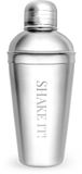 YourSurprise Shaker à cocktail en acier inoxydable "Shake it!" - Argent