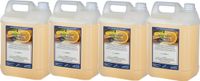 Claudius Cosmetics B.V. Body & Hair Sweet Orange & Cedarwood - 5 Liter - set van 4 stuks - 2 in 1 voor lichaam en haar