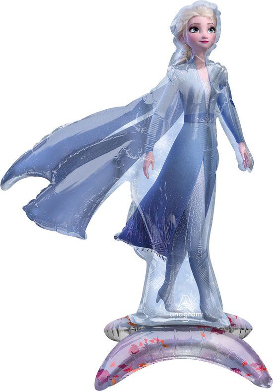 Amscan - Disney Frozen - Elsa Folie Tafel Ballon - 63 cm - 1 stuk