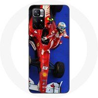 Maniacase Etui Redmi Note 11 5G Formule 1 Fernando Alonso F1 Racing Driver Red