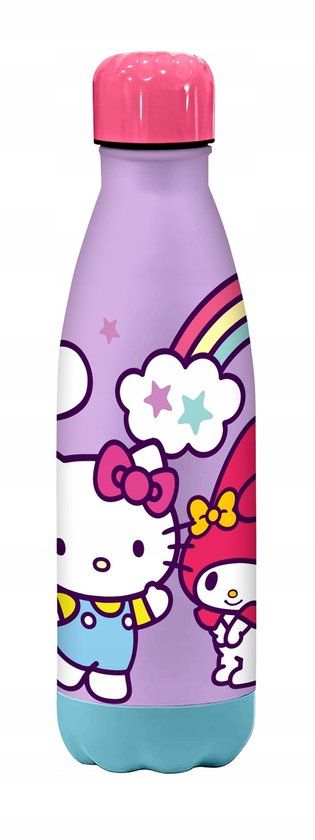Kids Licensing Hello Kitty & Friends roestvrij stalen fles, 500 ml