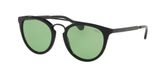 Polo Ralph Lauren Ph 4121 Lunettes de soleil homme noir rondes vert 51mm