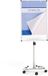 Azomor® Tableau blanc magnétique mobile avec hauteur réglable et roulettes verrouillables