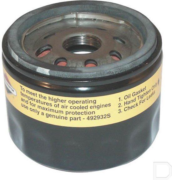 Briggs & Stratton 492932S oliefilter Ø 76mm buiten 3/4\" 16UNF