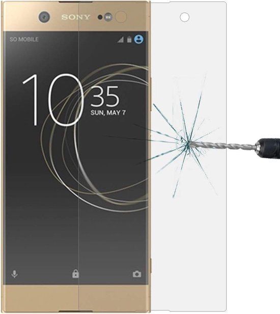 2x Screenprotector Tempered Glass voor Sony Xperia XA1 Ultra