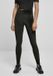Urban Classics High Waist Velvet Dames Legging - Zwart - M