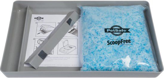 PetSafe ScoopFree Herbruikbare Kattenbak met Kristalkorrels