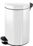 helit pedaalemmer met zilverionen coating 20 liter wit