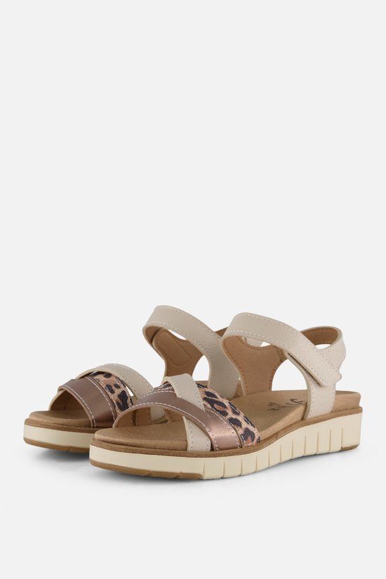 Feyn Sandalen wit Leer - Maat 37