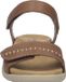Josef Seibel Juliet 03 Dames Platte Sandalen Cognac Leer Klittenband 37