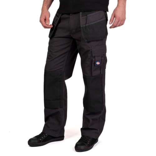 Lee Cooper LCPNT216 Werkbroek Heren Grijs Zwart 38W_S