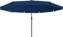 vidaXL Tuinparasol 394 x 394 x 248 cm Polyester en Staal Azuurblauw