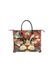 Gabs G3 Plus M Trip handtas voor dames, leer, bedrukt, geometrische kat, rood, 39,5 x 31 x 2 cm, converteerbaar, schouderriem, rugzak