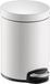 HELIT Metalen pedaalemmer classic - 5 liter - Metaal - Wit