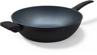BE Living Wokpan - Ø 32 cm - Zwart - Keramisch - Inductie - PFAS Vrij - Delight Series