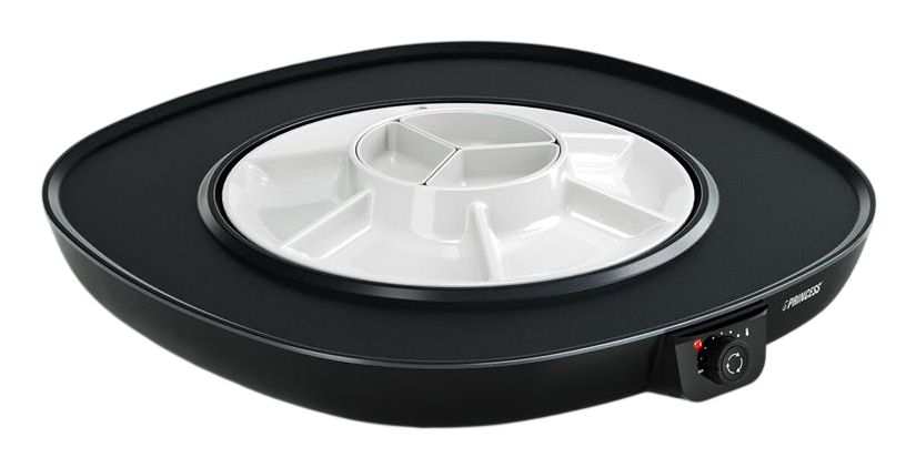 Princess Gourmetstel - Table Chef Pirouette Ø45cm - 103260 - 6 Personen - Zwart - PFAS-Vrij