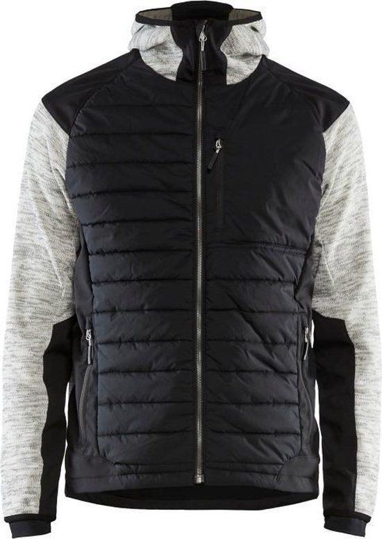 Blåkläder 5930 Hybride Jack Grijs Mêlee/Zwart - 2XL