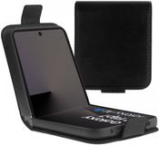 Rosso Element Wallet Book Case voor Samsung Galaxy Z Flip 7 - Zwart