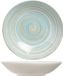 Billiet - Vanlaere 2x stuks assiette creuse ronde Turbolino bleu 21 cm