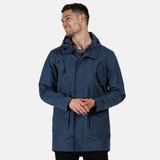 Regatta Men's Macarius Waterproof Hooded Parka Jacket - Blue - Size M