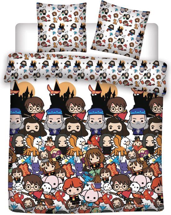 Harry Potter Dekbedovertrek Pop! - eenpersoons - 140 x 200 cm - Polyester