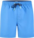 Happy Shorts Heren Zwemshort Effen Blauw - Maat L