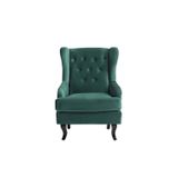 Beliani ALTA Chesterfield fauteuil - Groen - Fluweel - 2023