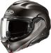 HJC F100 Solid Semi Flat Titanium Systeemhelm - Maat S