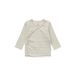 Noppies baby gestreepte longsleeve - groen/ecru