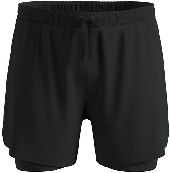 Odlo Zeroweight 5 inch 2-in-1 hardloopshort 2.0 - Mannen - S